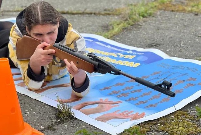 Муниципальный этап Всероссийской военно-патриотической игры «Зарница 2.0» для средней категории.